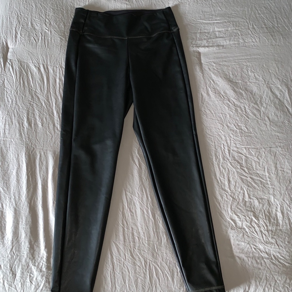 Faux Leather Athleta pants